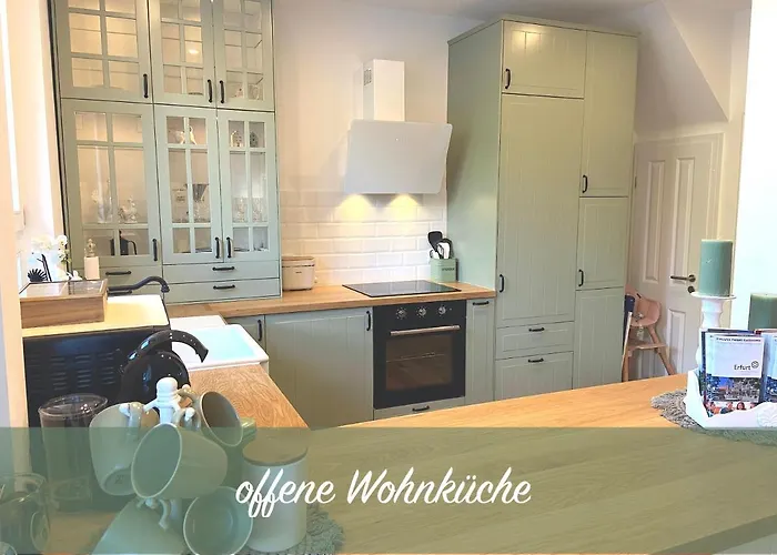 Customflats Erfurt - Tiefgarage - Frisch Renoviert